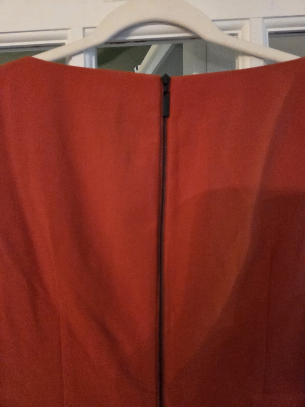 Cue Orange Cap-Sleeve Sheath Dress - Size 10 US - Picture 8 of 10